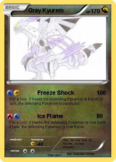 Pokemon Gray Kyurem