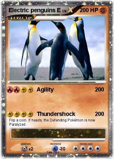 Pokemon Electric penguins E
