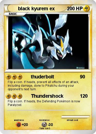 Pokemon black kyurem ex