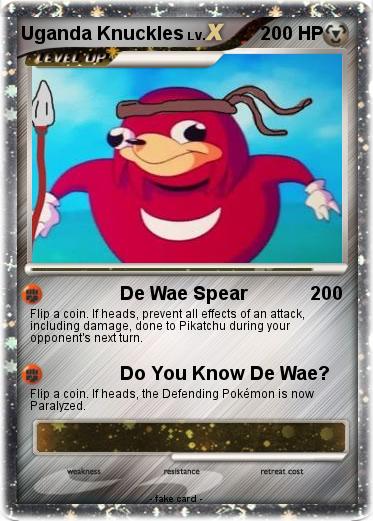 Pokemon Uganda Knuckles