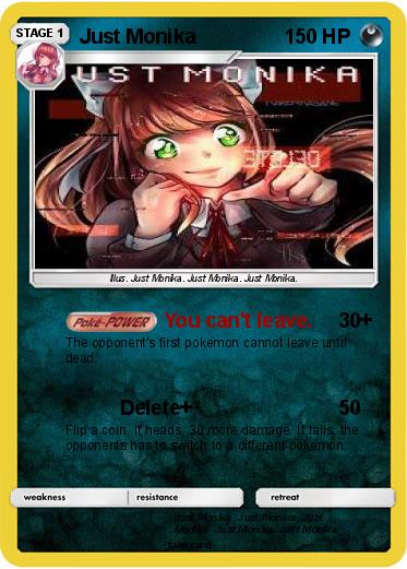 Pokemon Just Monika