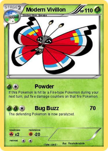 Pokemon Modern Vivillon