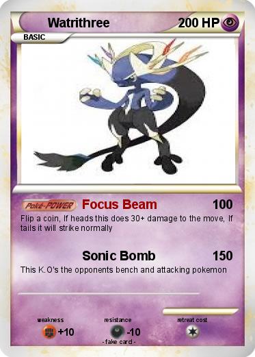 Pokemon Watrithree