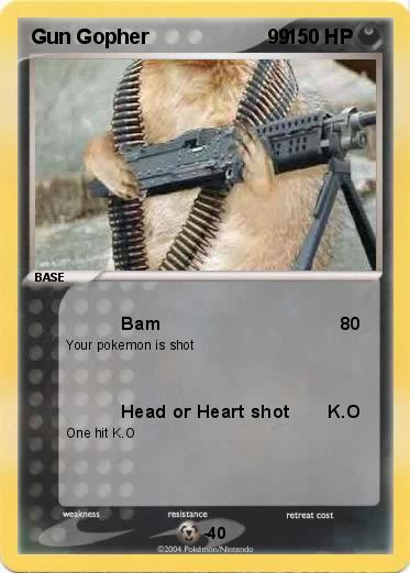 Pokemon Gun Gopher                     99 