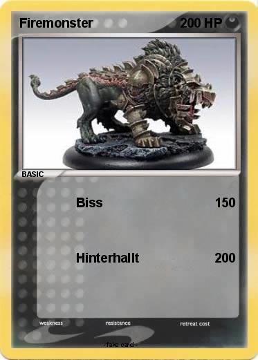 Pokemon Firemonster