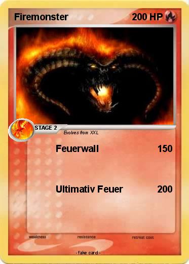 Pokemon Firemonster