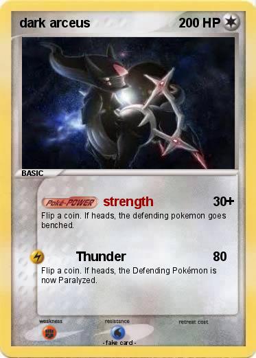Pokemon dark arceus