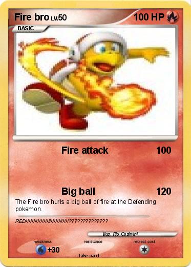 Pokemon Fire bro