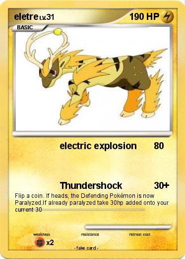 Pokemon eletre