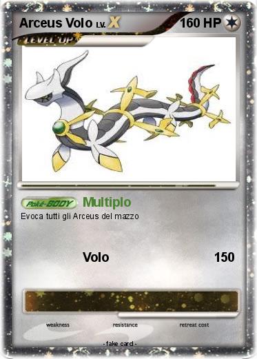 Pokemon Arceus Volo