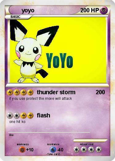 Pokemon yoyo