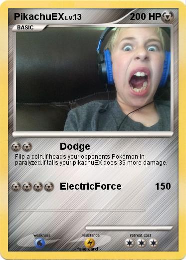 Pokemon PikachuEX