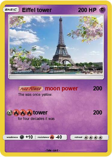 Pokemon Eiffel tower