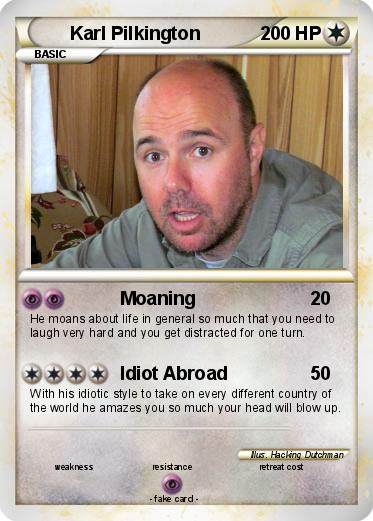 Pokemon Karl Pilkington