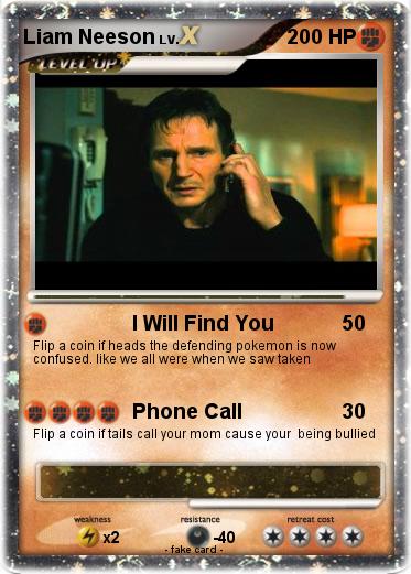 Pokemon Liam Neeson