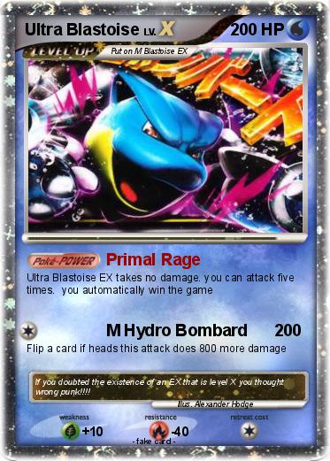 Pokemon Ultra Blastoise