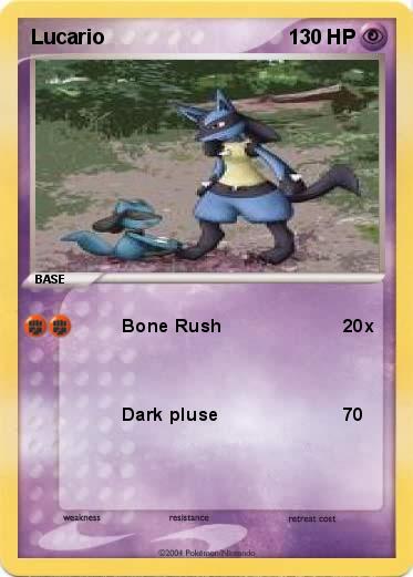 Pokemon Lucario