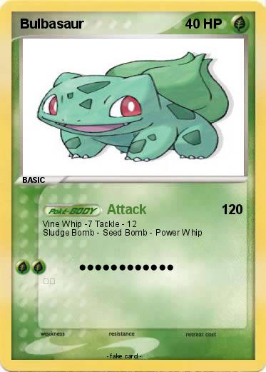 Pokemon Bulbasaur