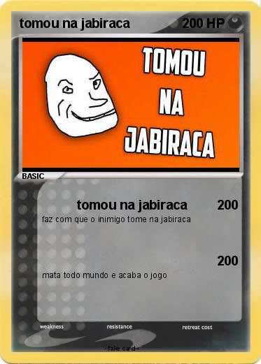 Pokemon tomou na jabiraca