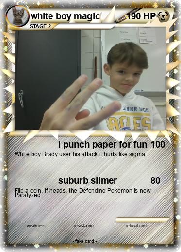 Pokemon white boy magic