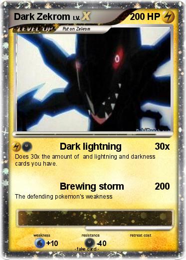Pokemon Dark Zekrom