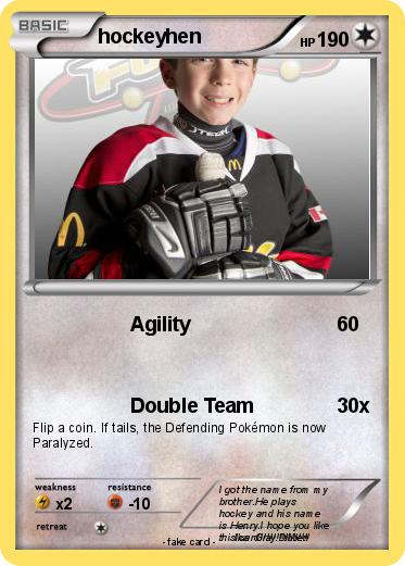 Pokemon hockeyhen