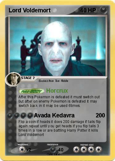 Pokemon Lord Voldemort