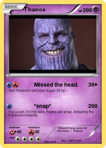 Pokemon Thanos