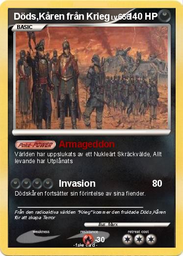 Pokemon Döds,Kåren från Krieg