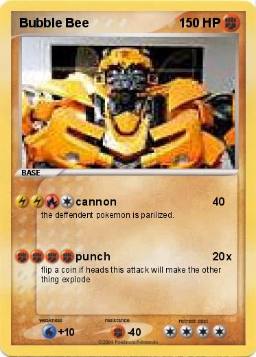 Pokemon Bubble Bee