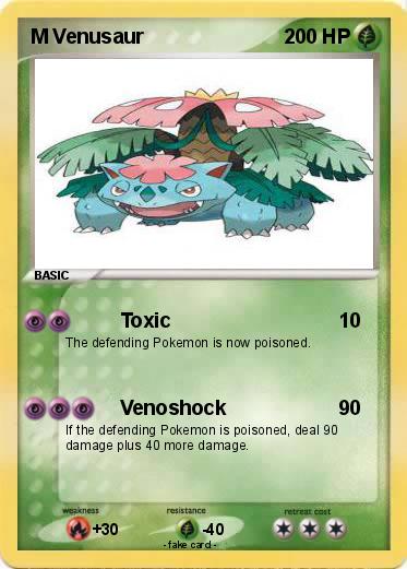 Pokemon M Venusaur