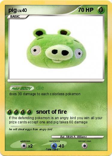 Pokemon pig