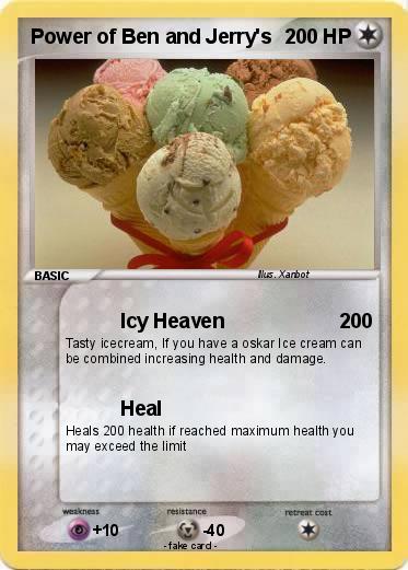Pokemon Power of Ben and Jerry's