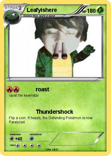 Pokemon Leafyishere
