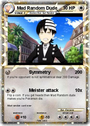 Pokemon Mad Random Dude