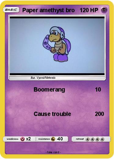 Pokemon Paper amethyst bro