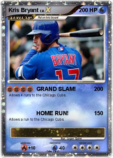 Pokemon Kris Bryant