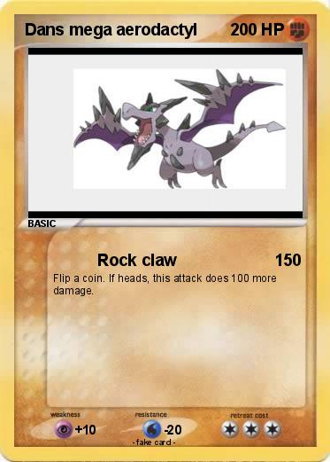 Pokemon Dans mega aerodactyl