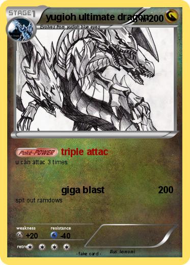 Pokemon yugioh ultimate dragon