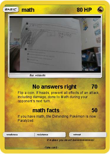 Pokemon math