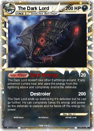 Pokemon The Dark Lord