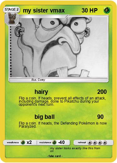 Pokemon my sister vmax