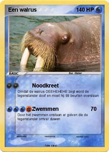 Pokemon Een walrus