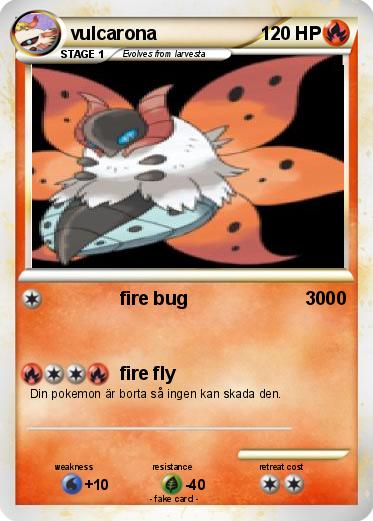 Pokemon vulcarona
