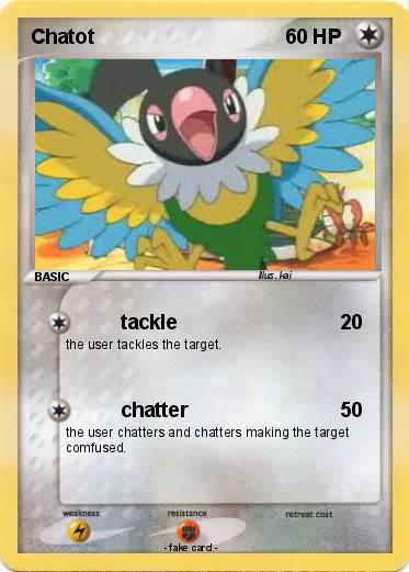 Pokemon Chatot