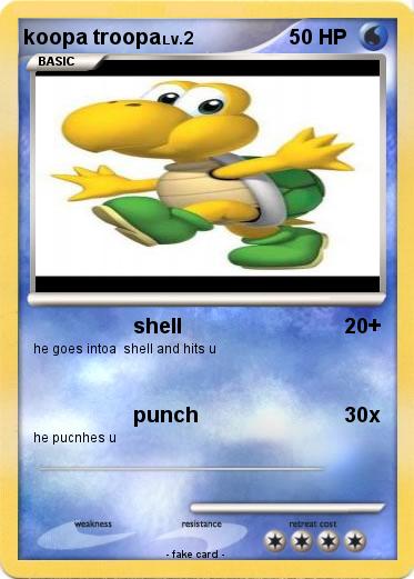 Pokemon koopa troopa