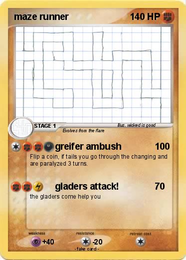 Pokemon maze runner