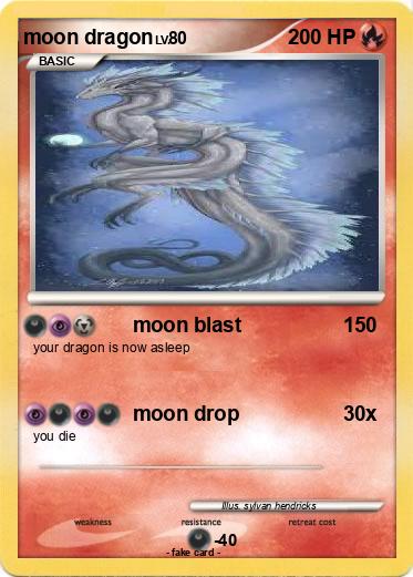 Pokemon moon dragon