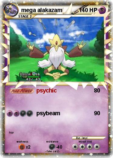 Pokemon mega alakazam