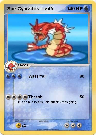 Pokemon Spe.Gyarados  Lv.45